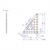 Треугольная пластина из анодированного алюминия Triangle Plate 6*8 (Pair) - «globural.ru» - Йошкар-Ола