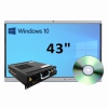 Интерактивная панель 43" (встроенный ПК, Win10) - «globural.ru» - Йошкар-Ола