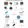 Robo kit DIYGO Мобильный робот с колесами всенаправленного движения - «globural.ru» - Йошкар-Ола