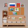 Уголок патриотического воспитания для дошкольников "Россия" Стандартный - «globural.ru» - Йошкар-Ола