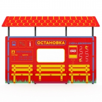 Учебно-игровой макет "Остановка" мобильный - «globural.ru» - Йошкар-Ола