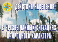 Комплект плакатов "Действия населения в ЧС природного характера" - «globural.ru» - Йошкар-Ола