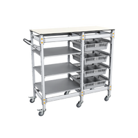 Тележка 2-х секционная для учебных наборов и цифровых лабораторных комплексов SenseDisc - «globural.ru» - Йошкар-Ола