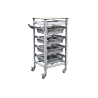 Тележка 1-секционная для учебных наборов и цифровых лабораторных комплексов SenseDisc - «globural.ru» - Йошкар-Ола