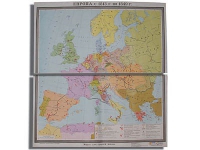Учебная карта "Европа с 1815 - 1849 г.г." 1180*1070 мм (матовое, 2-стороннее лам.) - «globural.ru» - Йошкар-Ола
