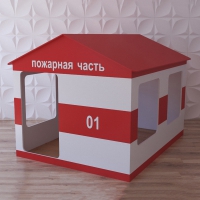 Детский игровой домик «Пожарная служба» - «globural.ru» - Йошкар-Ола