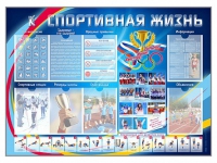 Стенд-уголок "Спортивная жизнь" - «globural.ru» - Йошкар-Ола