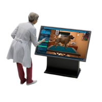 Виртуальный учебный комплекс «Процедурный тренажер ветеринарного врача». Комплектация интерактивный стол - «globural.ru» - Йошкар-Ола