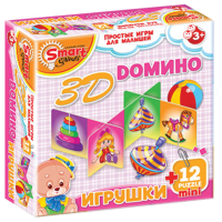 Комплект развивающих игр 3-5 лет. 3D домино (3-5 лет) - «globural.ru» - Йошкар-Ола