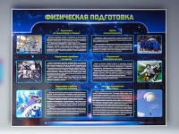 Стенд "Физическая подготовка" (вариант 2) - «globural.ru» - Йошкар-Ола