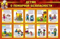 Стенд "Детям о пожарной безопасности" - «globural.ru» - Йошкар-Ола