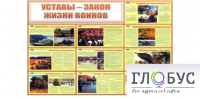 Стенд "Уставы закон жизни воинов" - «globural.ru» - Йошкар-Ола