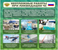 Стенд "Неотложные работы при ликвидации ЧС" - «globural.ru» - Йошкар-Ола