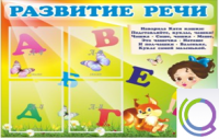Стенд "Развитие речи" (вариант 1) - «globural.ru» - Йошкар-Ола