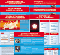 Комплект таблиц Основы гражданской обороны МЧС РФ (13 штук)	 - «globural.ru» - Йошкар-Ола