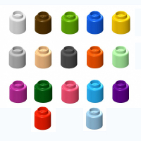  Элемент конструктора одиночный одноцветный Color Blocks 100 штук - «globural.ru» - Йошкар-Ола