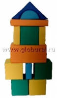Мягкий модуль-конструктор "Городок" 2 (ВИК) - «globural.ru» - Йошкар-Ола