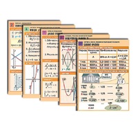 Комплект таблиц по всему курсу алгебры (50 шт., А1, полноцв, лам.) - «globural.ru» - Йошкар-Ола