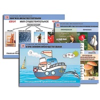 Комплект таблиц для начальной школы "Русский язык. Имя существительное" - «globural.ru» - Йошкар-Ола