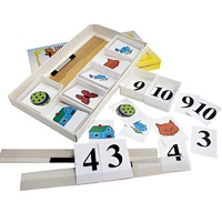 Счетная лесенка (ламинированная, с магнит. креплением) - «globural.ru» - Йошкар-Ола