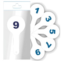 Касса-веер цифр от 0 до 9 - «globural.ru» - Йошкар-Ола