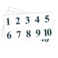 Набор цифр от 1 до 10 (для начальной школы) - «globural.ru» - Йошкар-Ола