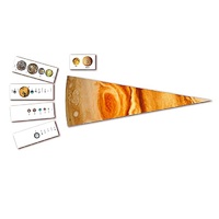 Модель-аппликация "Сравнительные размеры Солнца, планет и их спутников" - «globural.ru» - Йошкар-Ола