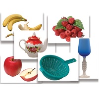 Набор предметных картинок "Фрукты, ягоды, орехи. Посуда" - «globural.ru» - Йошкар-Ола