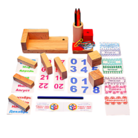 Игровой набор Фребеля "Календарь настольный" - «globural.ru» - Йошкар-Ола