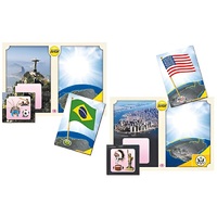 Настольно-печатная игра "Флаги стран мира 2. Азия, Африка, Австралия, Америка" - «globural.ru» - Йошкар-Ола