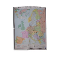 Учебная карта "Европа после 1-ой мировой войны" 1400*1060 мм (матовое, 2-стороннее лам.) - «globural.ru» - Йошкар-Ола