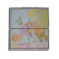 Учебная карта "Европа с 1815 - 1849 г.г." 1180*1070 мм (матовое, 2-стороннее лам.) - «globural.ru» - Йошкар-Ола