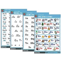 Комплект таблиц "Русский алфавит" - «globural.ru» - Йошкар-Ола