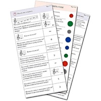 Комплект карточек (10) "Обучающий калейдоскоп. Музыкальные термины" - «globural.ru» - Йошкар-Ола