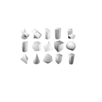 Комплект гипсовых моделей геометрических тел  - «globural.ru» - Йошкар-Ола