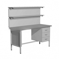 Стол лабораторный демонстрационный с надстройкой  - «globural.ru» - Йошкар-Ола