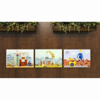 Комплект настенных панелей «Стройка» - «globural.ru» - Йошкар-Ола