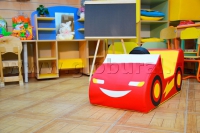 Напольная игрушка "Машинка - гонка" с аппликацией (ВИК) - «globural.ru» - Йошкар-Ола