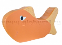 Напольная игрушка "Рыбка" с аппликацией (ВИК) - «globural.ru» - Йошкар-Ола