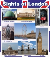 Стенд "Sights of london" - «globural.ru» - Йошкар-Ола