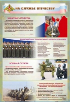 Стенд "На службе Отечеству" (вариант 1) - «globural.ru» - Йошкар-Ола