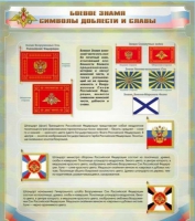 Стенд "Боевое знамя. Символы доблести и славы" - «globural.ru» - Йошкар-Ола