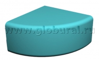 Угловой пуфик 60*60*32см (ВИК) - «globural.ru» - Йошкар-Ола
