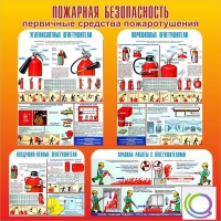 Стенд "Пожарная безопасность" (вариант 2 в ассортименте) - «globural.ru» - Йошкар-Ола