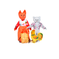 Набор шагающих кукол к сказке "Кот, Петух и Лиса" - «globural.ru» - Йошкар-Ола