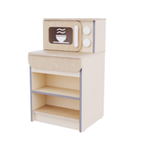 Модуль с микроволновкой из коллекции «НЕГА» (бежевый) - «globural.ru» - Йошкар-Ола