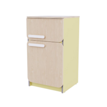 Холодильник из коллекции «НЕГА» (желтый) - «globural.ru» - Йошкар-Ола