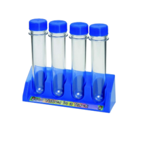 Комплект пробирок на подставке 4 штуки - «globural.ru» - Йошкар-Ола