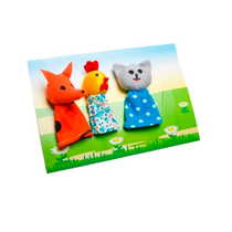 Набор пальчиковых кукол к сказке "Кот, Петух и Лиса" - «globural.ru» - Йошкар-Ола