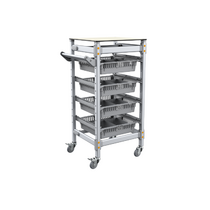 Тележка 1-секционная для учебных наборов и цифровых лабораторных комплексов SenseDisc - «globural.ru» - Йошкар-Ола